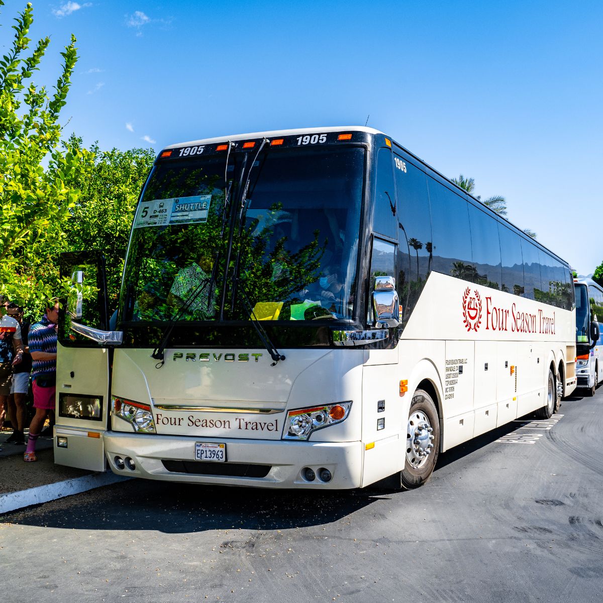 Coachella shuttle bus