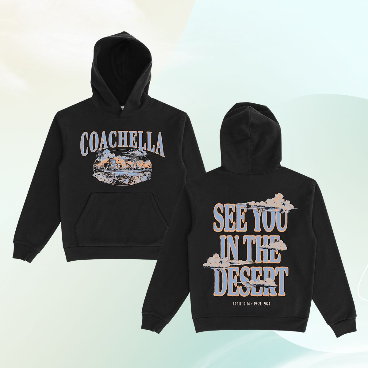 Coachella 2024 See You In The Desert hoodie