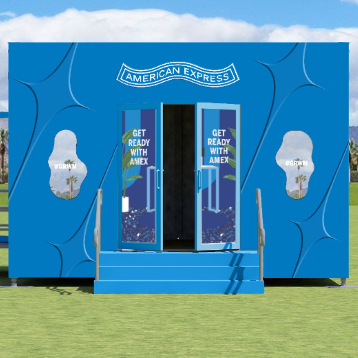 Get Ready with Amex booth photo