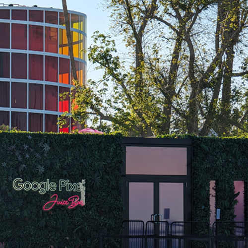 Google Pixel activation at Coachella