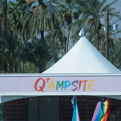 Q+amp site tent